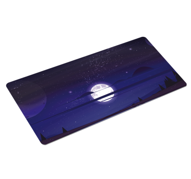 Tapetes de rato em vinil de gaming Anime grande lua - TenStickers