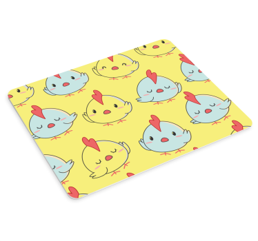 Mouse pad de anime personagens de galinhas encantadoras - TenStickers