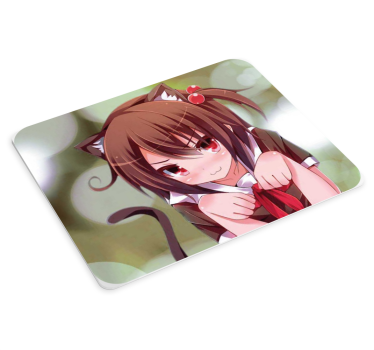 Mouse pad de anime com design de personagem fofo - TenStickers