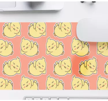 Mouse pad de anime com personagens de desenho fofos - TenStickers
