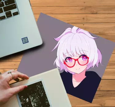 Mouse pad de anime personagem de anime encantador - TenStickers