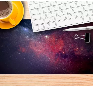 Mouse pad xxl conceito do universo celestial - TenStickers