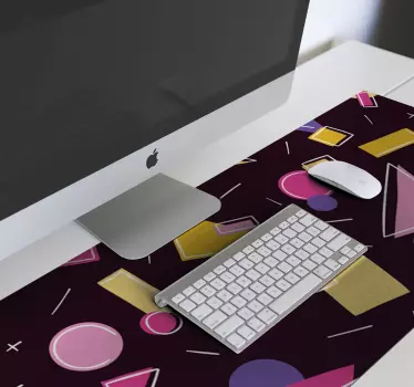 Tapetes de rato com texturas e padrões Geométrico - TenStickers