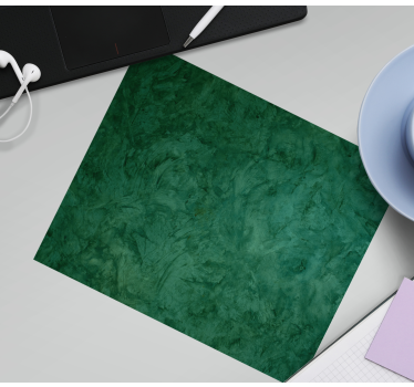 Tapetes de rato em vinil de anime Textura verde simbólica - TenStickers