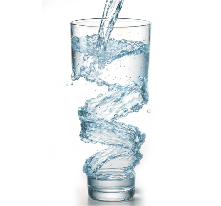 Estore de rolo para cozinha copo de água - TenStickers