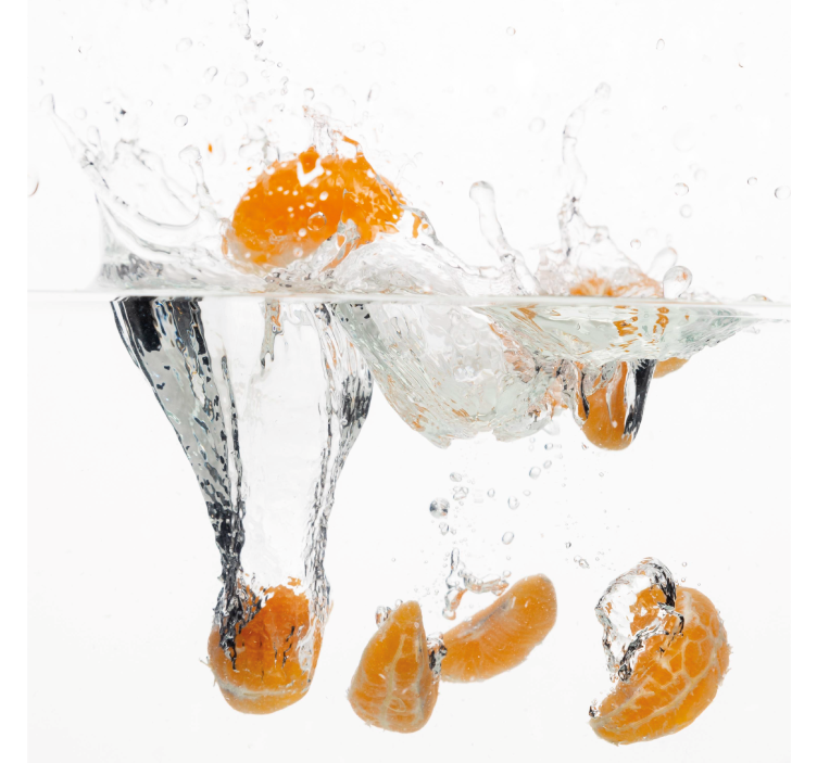 Estore de rolo para cozinha frutas na água - TenStickers