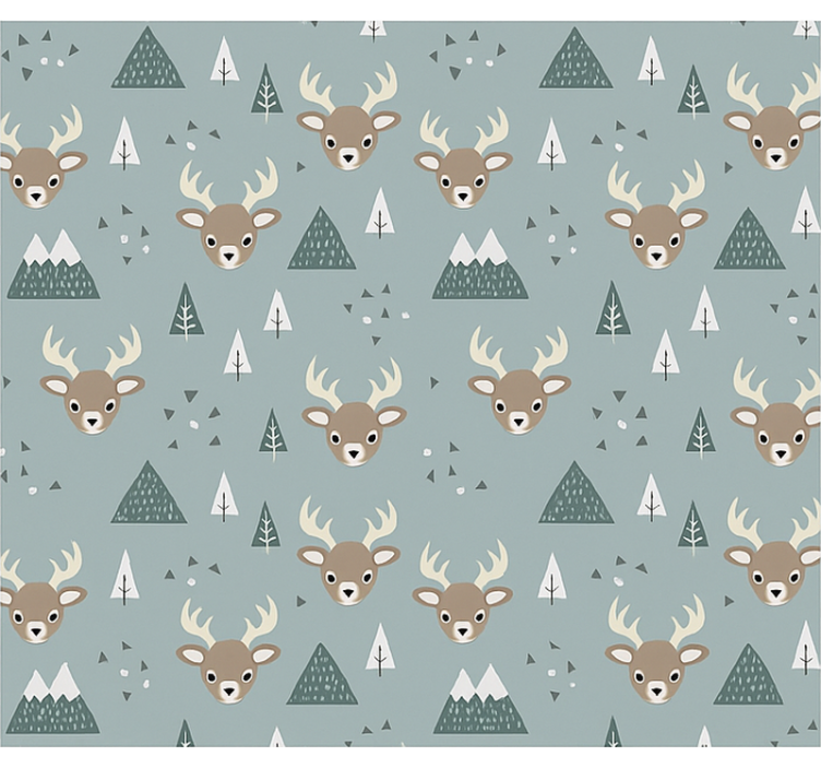 Estore de rolo infantil design nórdico querido - TenStickers