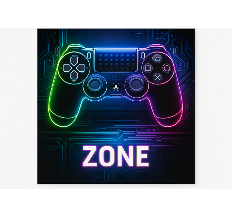 Estore de rolo frikis zona de console de jogos - TenStickers