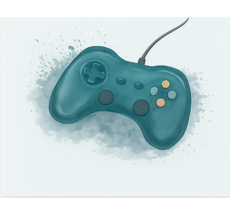 Estore de rolo frikis design artístico de console de jogos - TenStickers