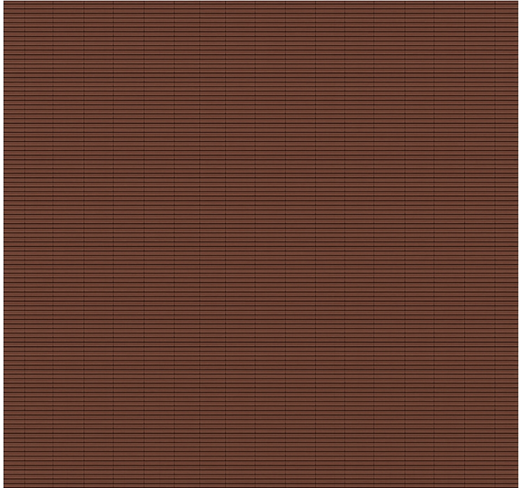 Estore de rolo sala de jantar efeito bambu marrom chocolate - TenStickers