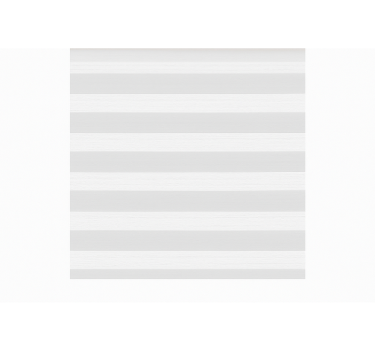 Estore de rolo sala de jantar listras brancas transparentes - TenStickers