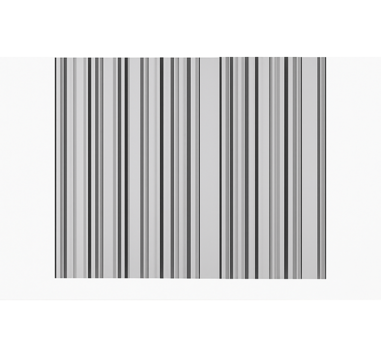 Estore de rolo sala de jantar listras verticais cinzas - TenStickers