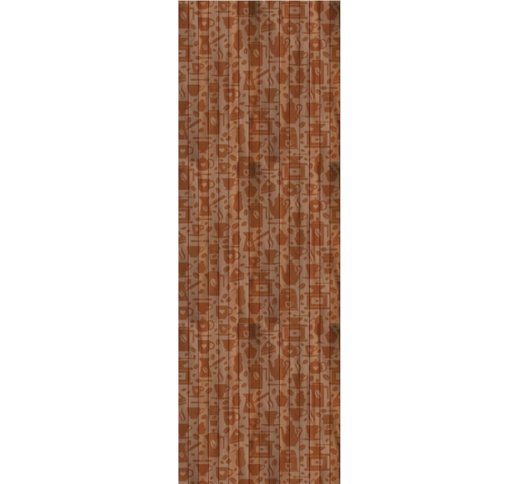 Estore de rolo para cozinha motivos de cafeteria - TenStickers