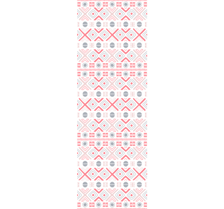 Estore de rolo para cozinha com padrões tribais suaves - TenStickers