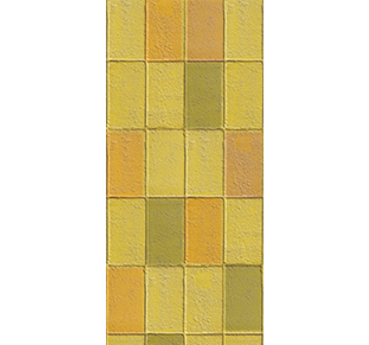 Estore de rolo para cozinha em tons amarelos kawaii - TenStickers