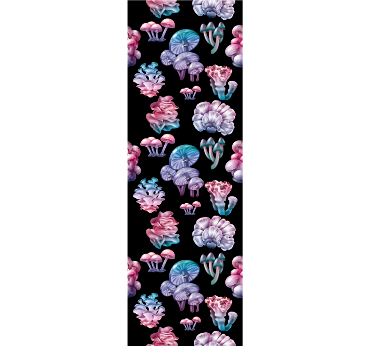 Estore de rolo para cozinha conjunto de cogumelos mágicos - TenStickers