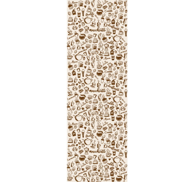 Estore de rolo sala de jantar tradição do café italiano - TenStickers