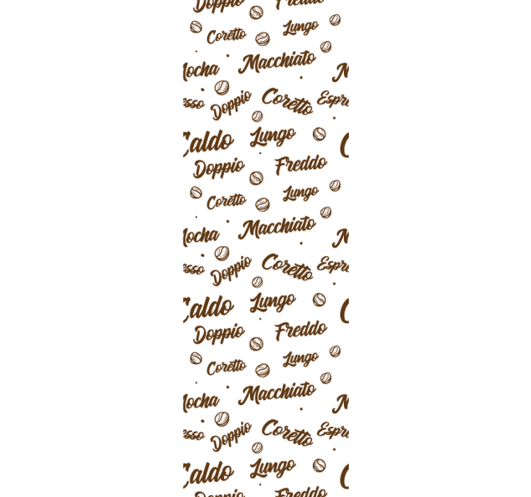 Estore de rolo sala de jantar café todo dia - TenStickers