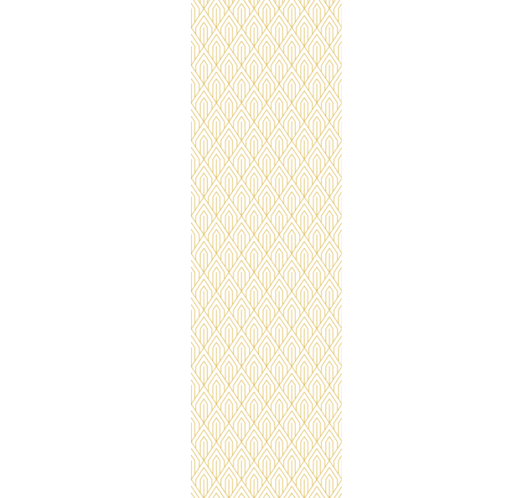 Estore de rolo sala de jantar padrão branco moderno - TenStickers