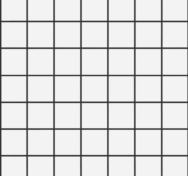 Estore de rolo sala de jantar xadrez irregular - TenStickers