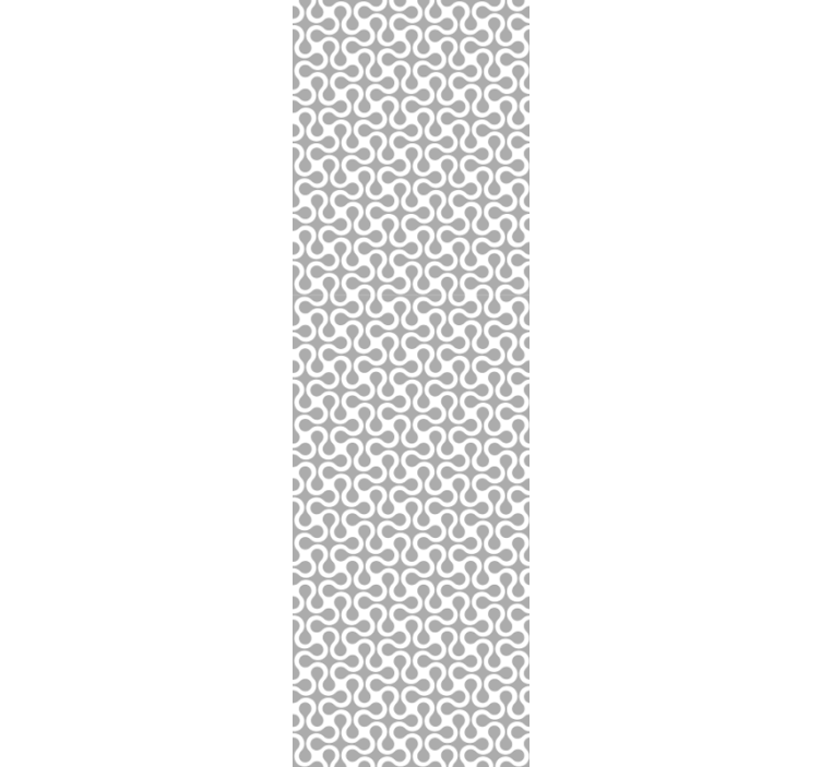 Estore de rolo sala de jantar torcedor branco moderno - TenStickers