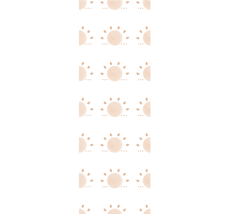 Estore de rolo infantil sol minimalista abstrato - TenStickers