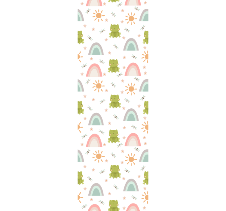 Estore de rolo infantil design de sapo tropical fofo - TenStickers