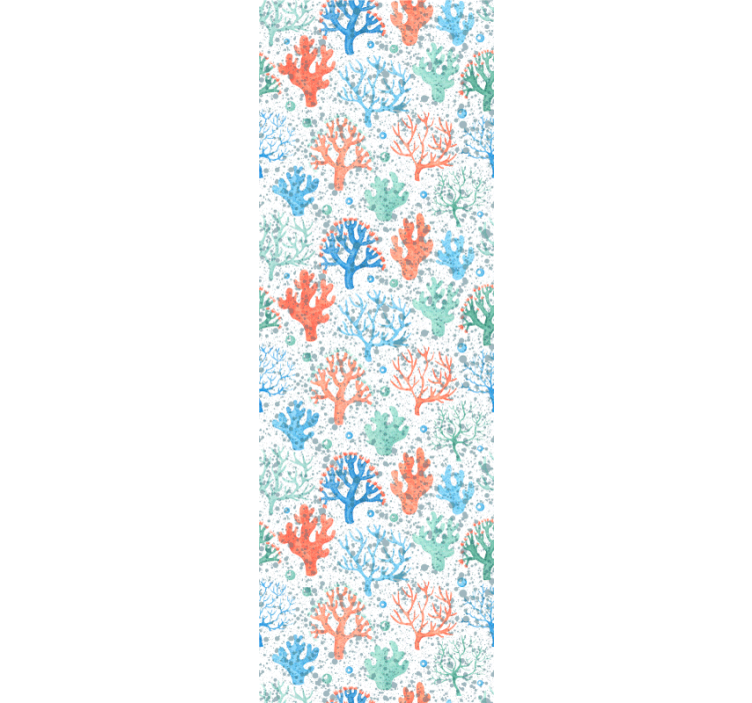Estore de rolo infantil splash de algas - TenStickers