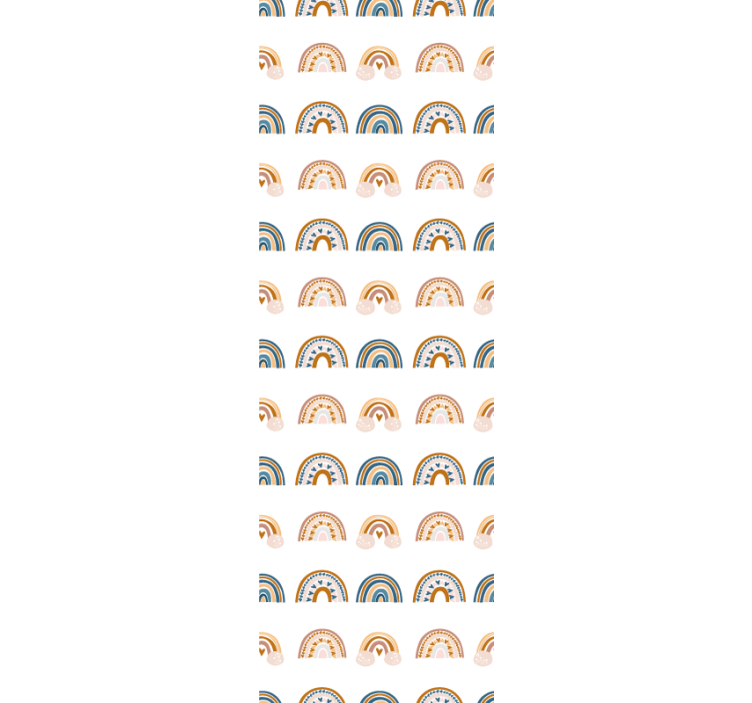 Estore de rolo infantil arco-íris de outono - TenStickers