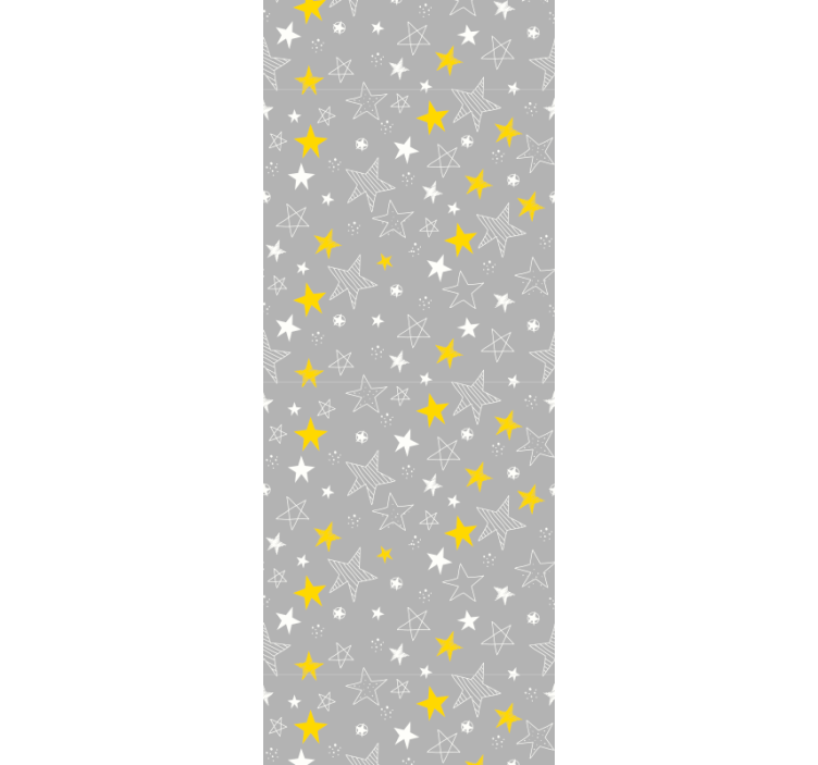 Estore de rolo infantil estrelas pantone - TenStickers
