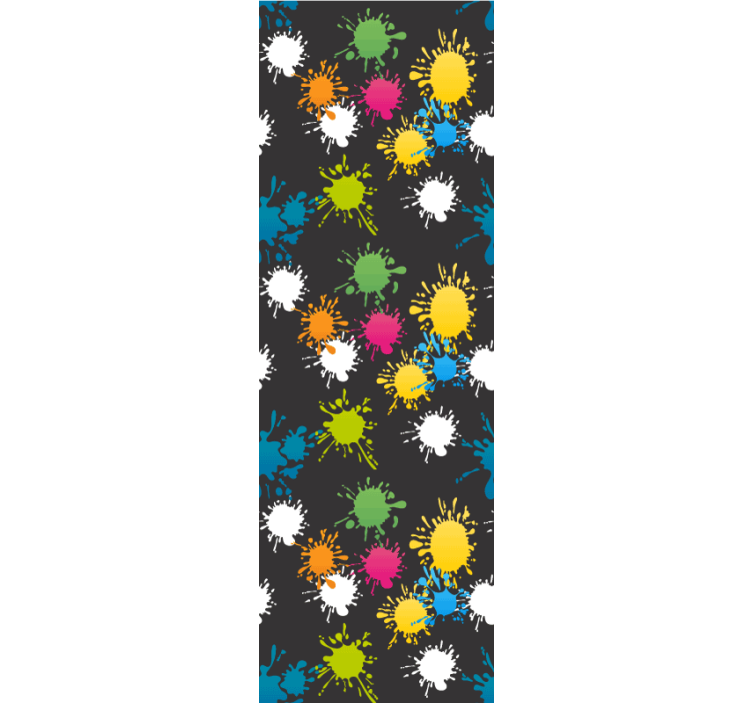 Estore de rolo infantil festa das cores - TenStickers