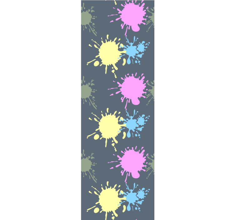 Estore de rolo infantil parede multicolorida - TenStickers