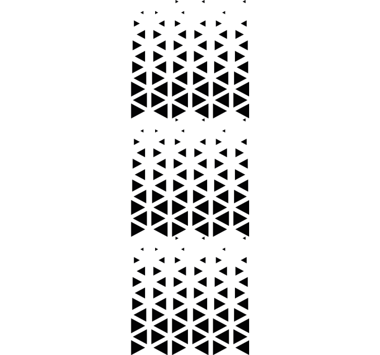 Estore de rolo empresa efeito ombré geométrico - TenStickers