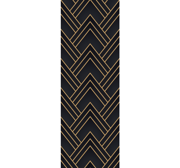 Estore de rolo empresa cascata geométrica - TenStickers