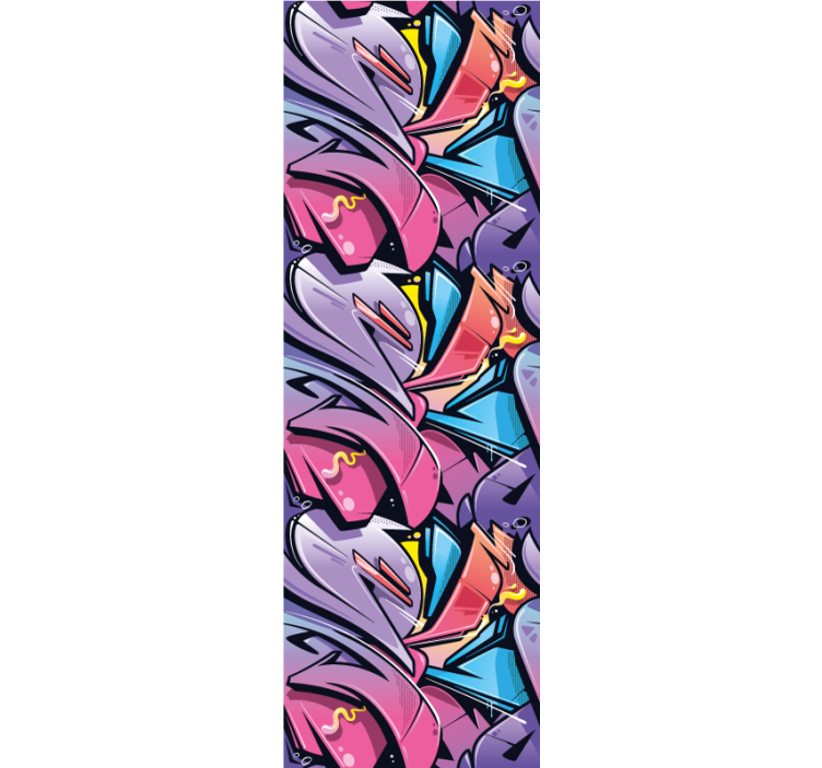 Estore de rolo juvenil grafite realista - TenStickers