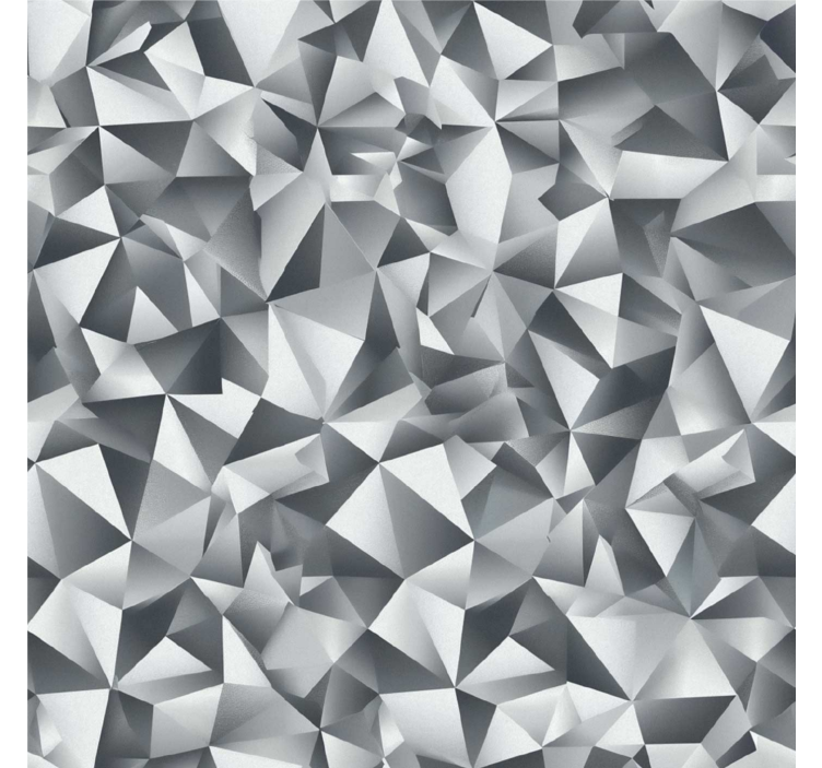 Estore de rolo modernos diamantes cinzas - TenStickers