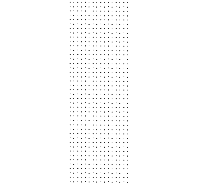 Estore de rolo modernos com linhas verticais de pontos - TenStickers