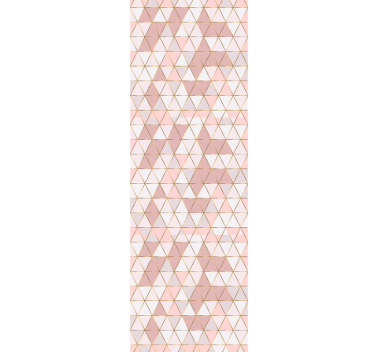 Estore de rolo modernos com linhas douradas e cores claras - TenStickers