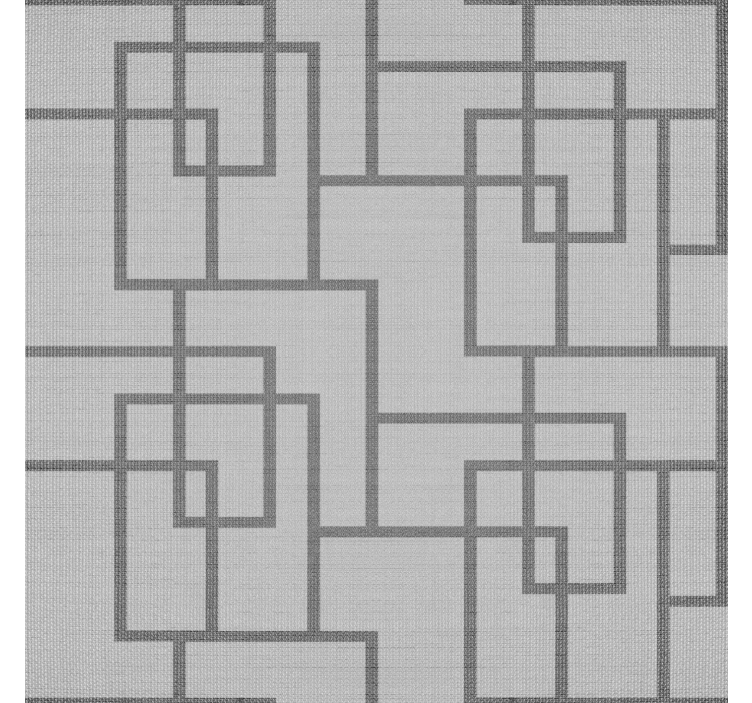 Estore de rolo cinzento com linhas geométricas cinzas - TenStickers