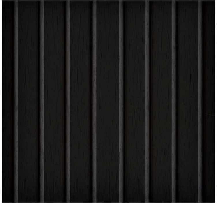 Estore de rolo elegantes painel preto rústico - TenStickers