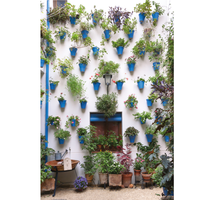 Estore de rolo para sala pátio andaluz - TenStickers