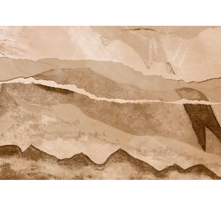 Estore de rolo bege tiras de papel - TenStickers