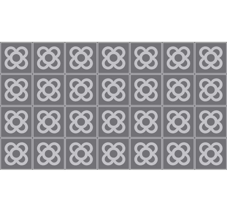Estore de rolo cinzento alfombra vinílica panot barcelona - TenStickers