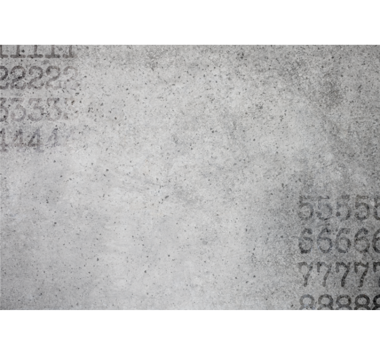Estore de rolo cinzento textura de pedra numérica - TenStickers