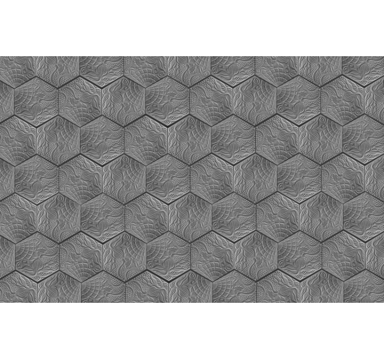 Estore de rolo cinzento panot gaudí - TenStickers