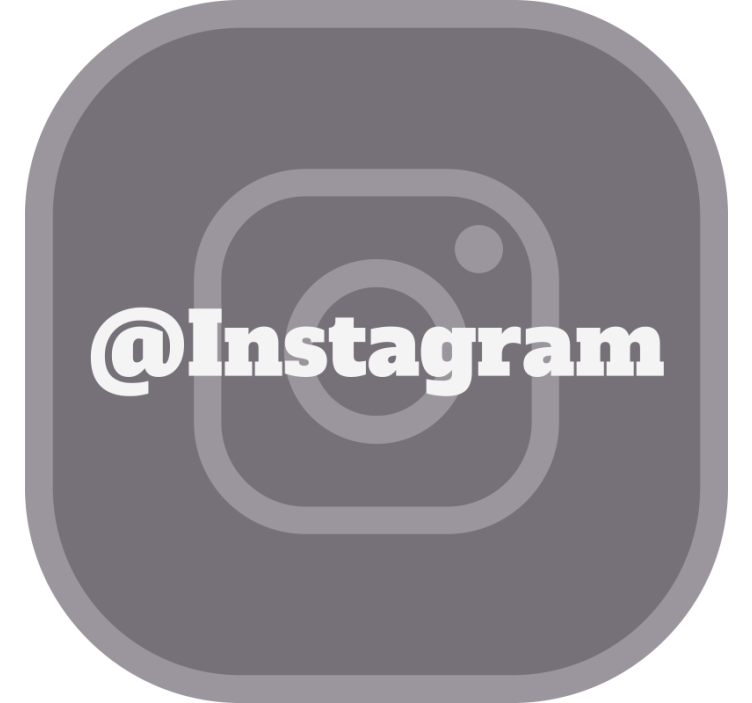 Estore de rolo cinzento para o seu instagram - TenStickers