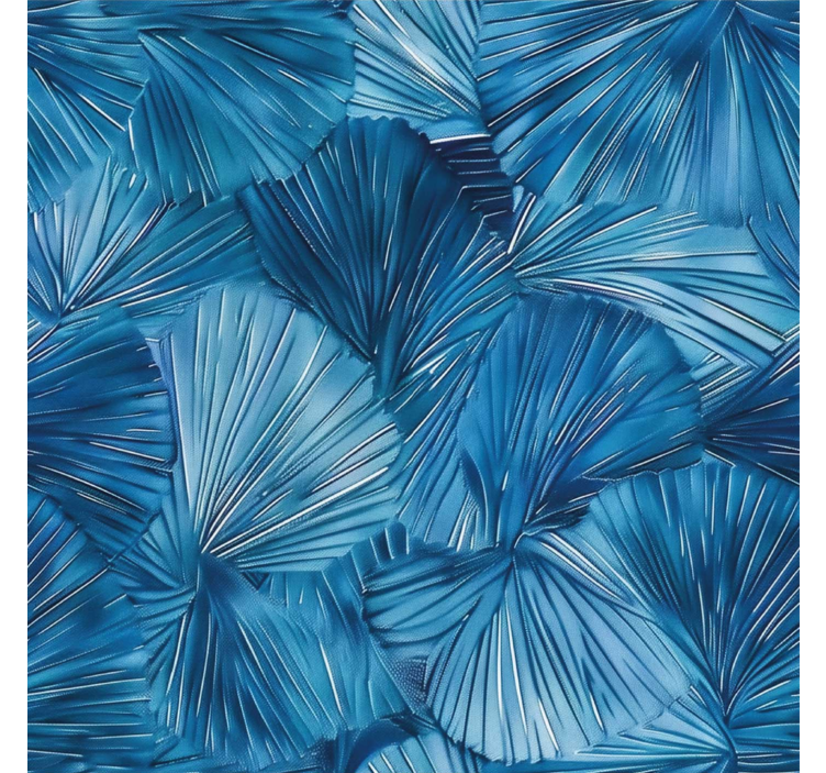 Estore de rolo azul com pontos visuais azuis - TenStickers