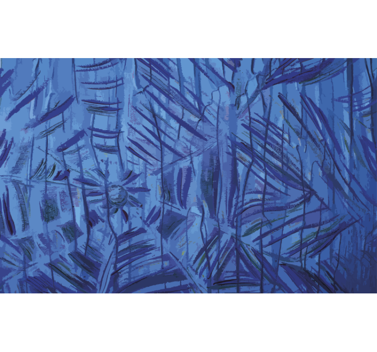 Estore de rolo azul teia de aranha de tinta azul - TenStickers