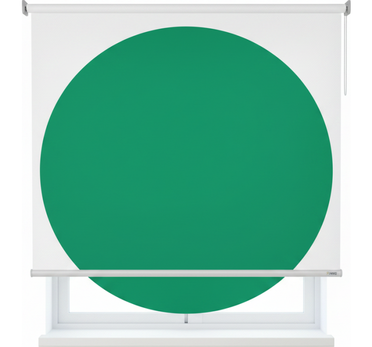 Estore de rolo verdes naturais - TenStickers