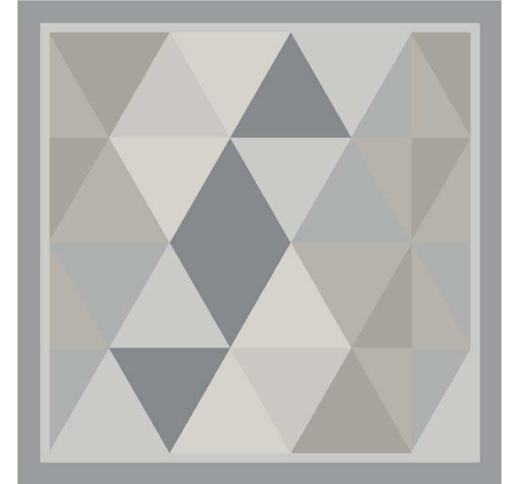 Estore de rolo cinzento triângulos cinza pantone - TenStickers
